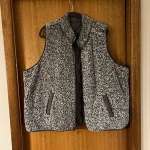 Reversible Sherpa vest